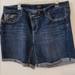 Jean shorts Plus size
